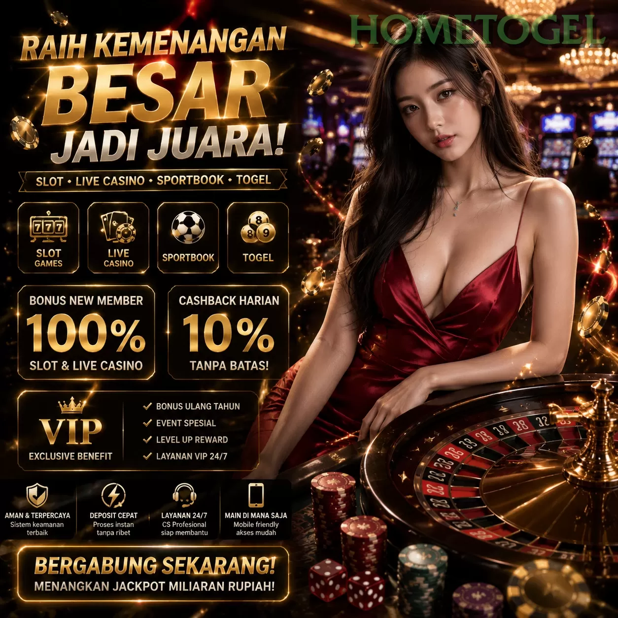 Ikon aplikasi hometogel resmi